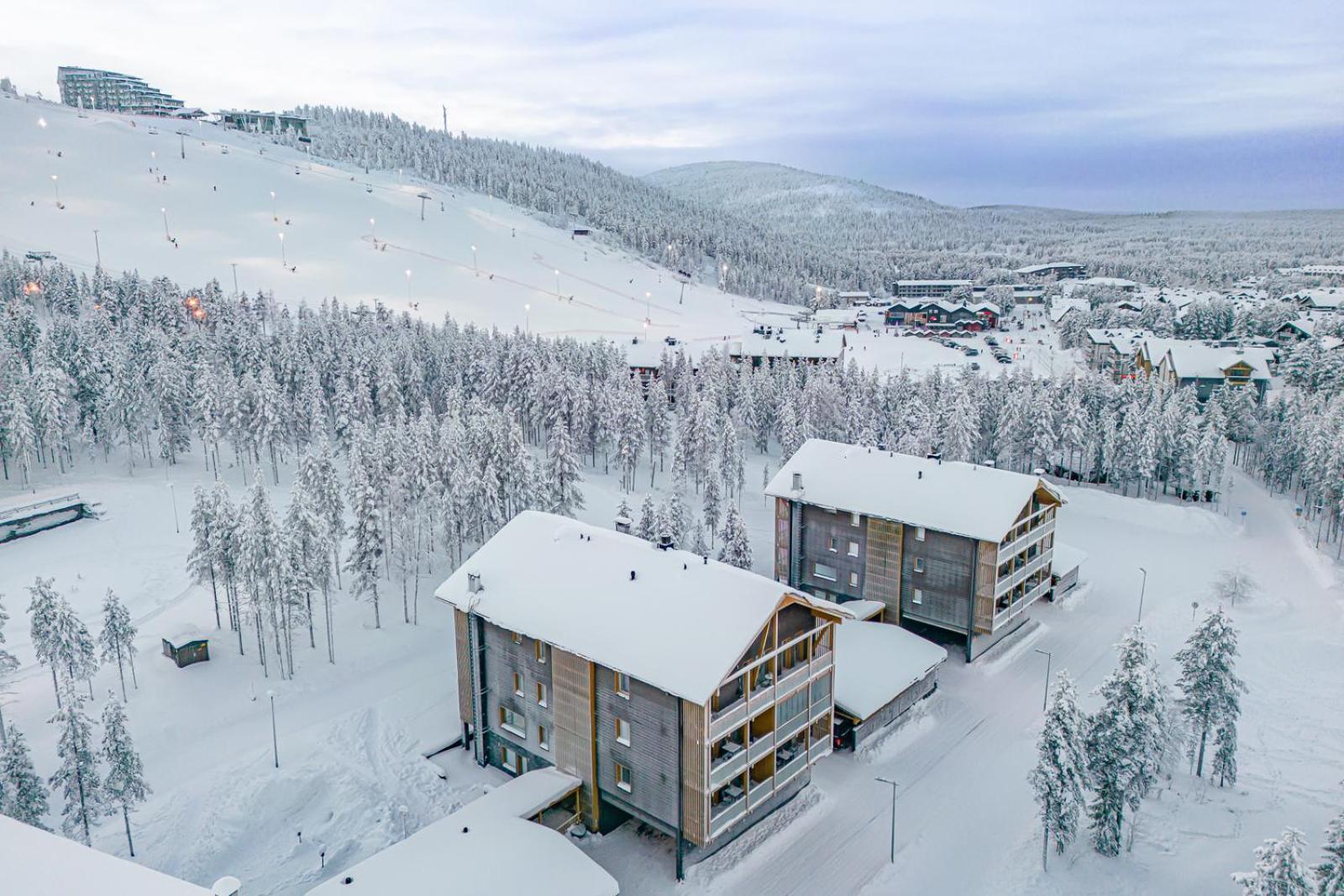 Levi Tunturinlaita A4, Ski-In Ski-Out 3Xbedroom Екстер'єр фото