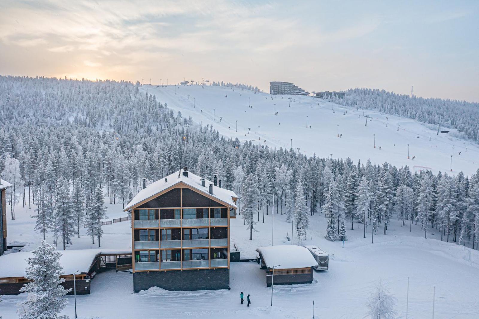 Levi Tunturinlaita A4, Ski-In Ski-Out 3Xbedroom Екстер'єр фото