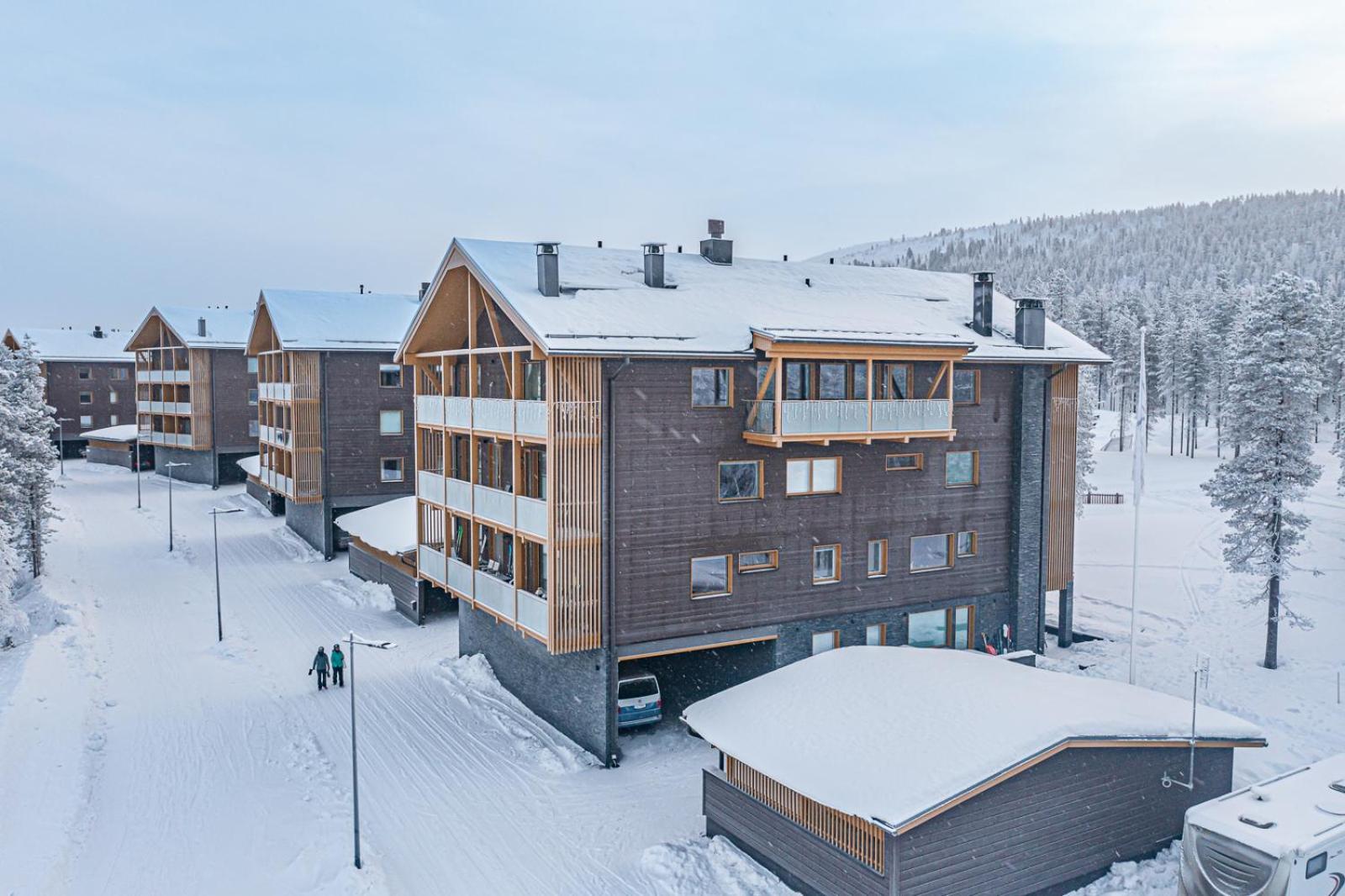 Levi Tunturinlaita A4, Ski-In Ski-Out 3Xbedroom Екстер'єр фото